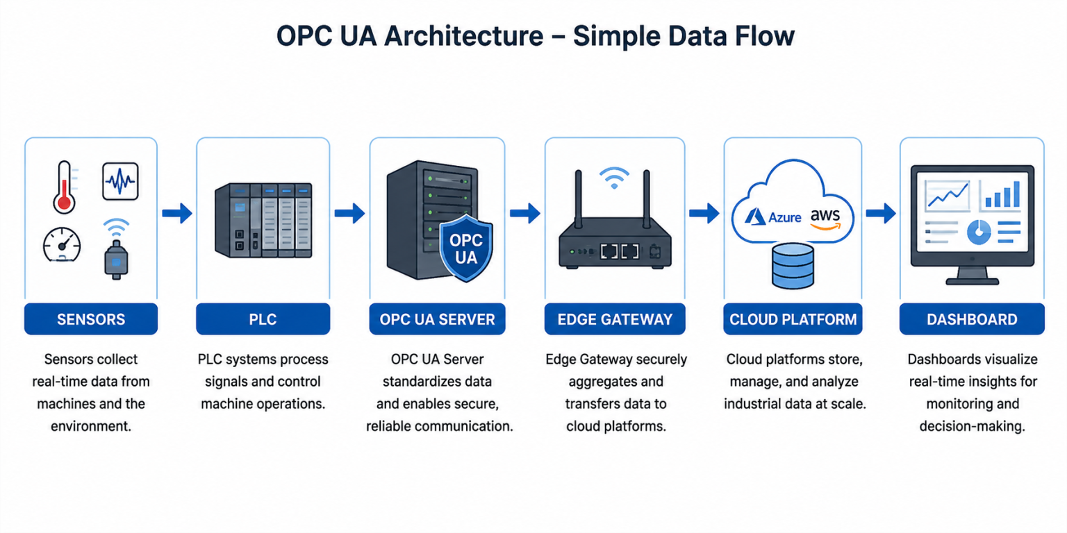 OPC UA in Industrial IoT: Architecture and Benefits