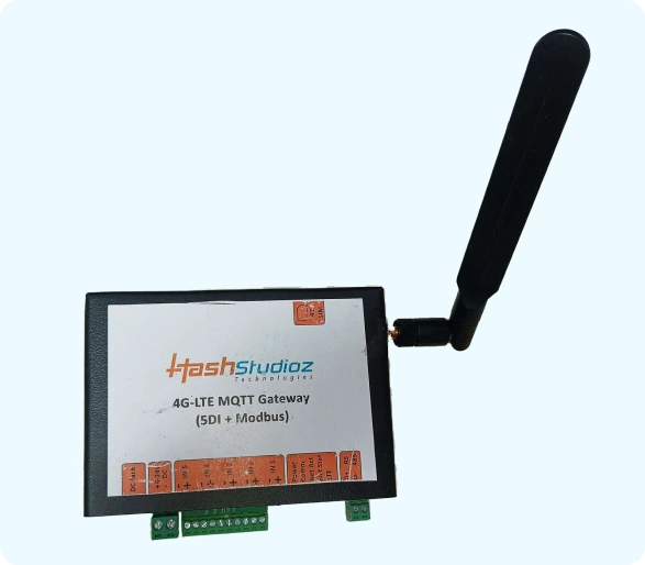 RS-485 Modbus Gateway with 5 Digital Inputs