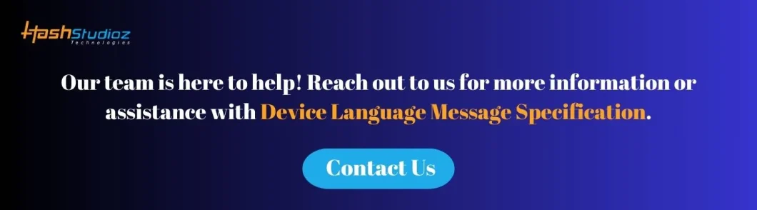 Device Language Message Specification