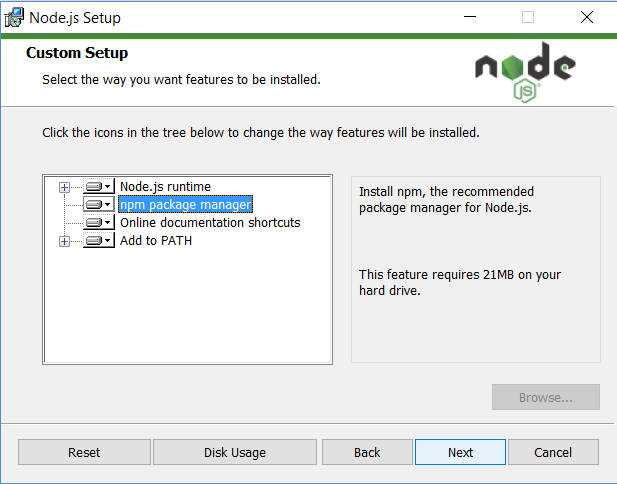 Step 2 Install Node.js & NPM
