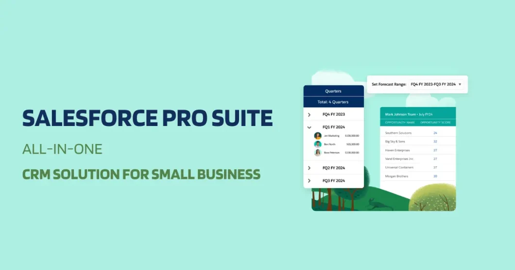 Salesforce Pro Suite – All-in-One CRM Solution for Small Businesses