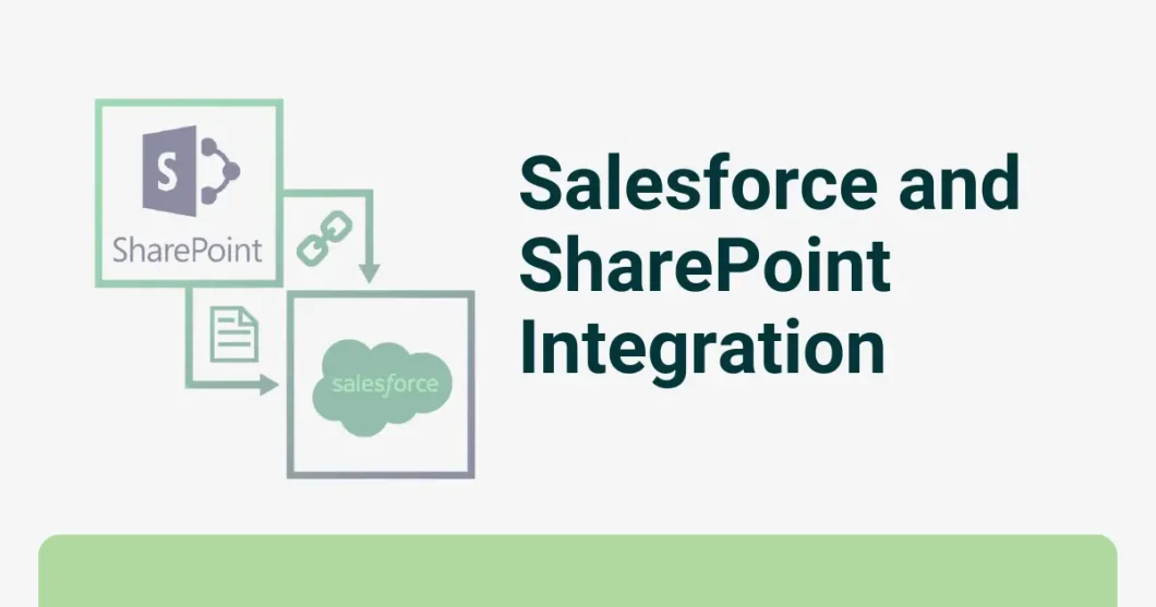 Salesforce and SharePoint Integration – A Streamlined Approach