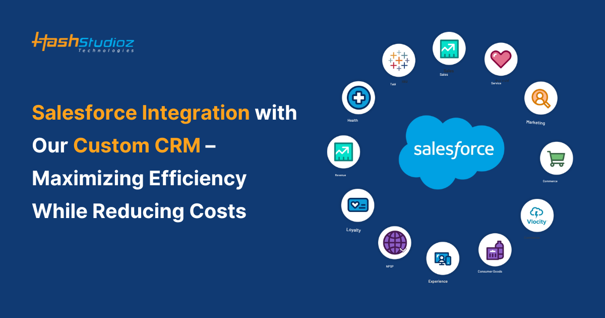 Salesforce Integration with Our Custom CRM – Maximizing Efficiency While Reducing Costs