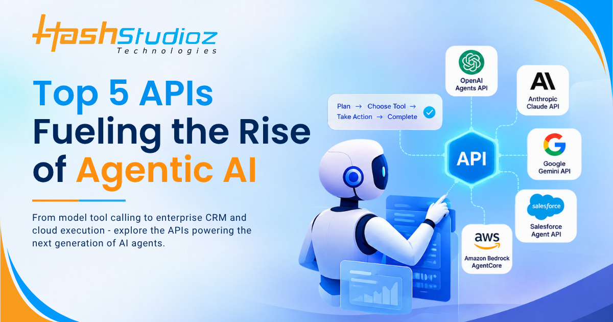 Top 5 APIs Fueling the Rise of Agentic AI