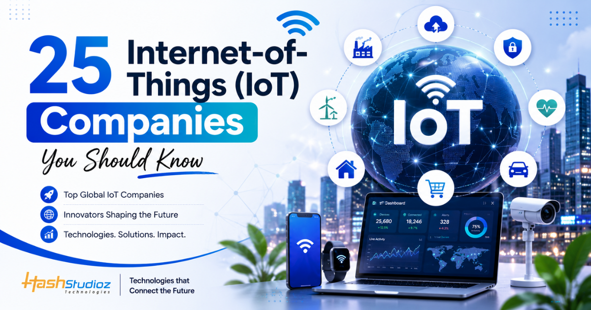 25 Internet-of-Things (IoT) Companies You Should Know