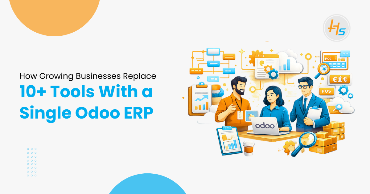 How Growing Businesses Replace 10+ Tools With a Single Odoo ERP