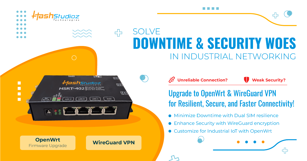From Basic Firmware to OpenWrt Upgrading Industrial Routers with WireGuard VPN for Better Security & Performance