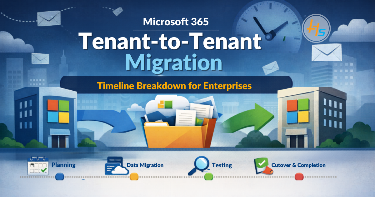 Microsoft 365 Tenant-to-Tenant Migration Timeline Breakdown for Enterprises