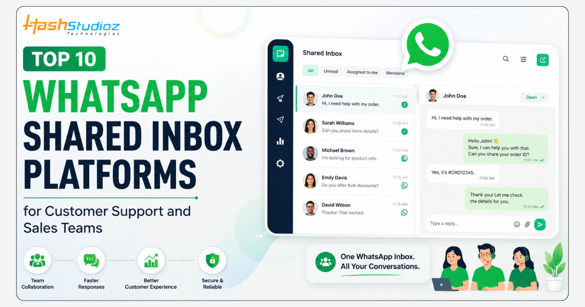 Top 10 WhatsApp Shared Inbox Platforms for Customer Support and Sales Teams in 2026