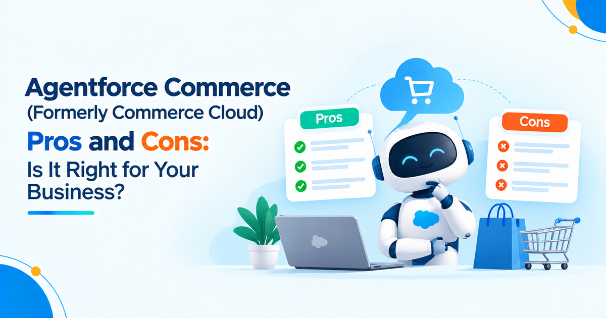 Agentforce Commerce pros, cons, and business fit overview