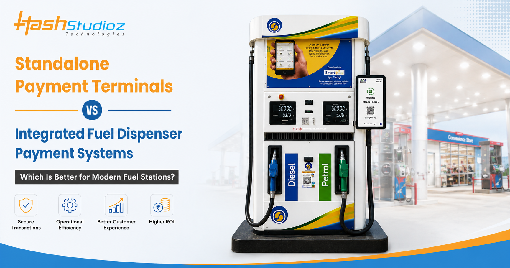 Standalone Payment Terminals vs Integrated Fuel Dispenser Payment Systems Which Is Better for Modern Fuel Stations