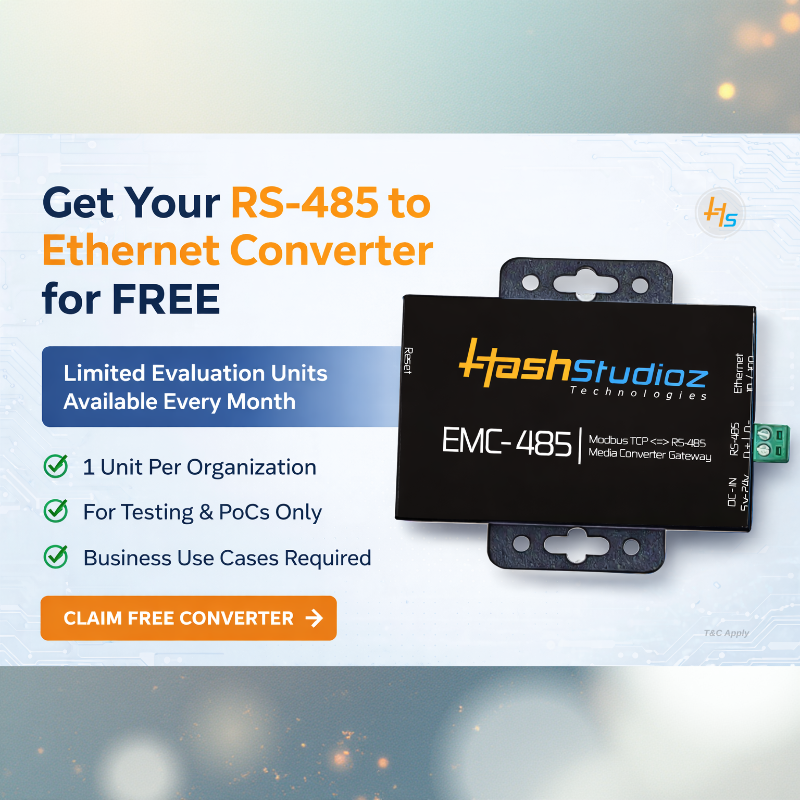 RS485 to Ethernet Converter
