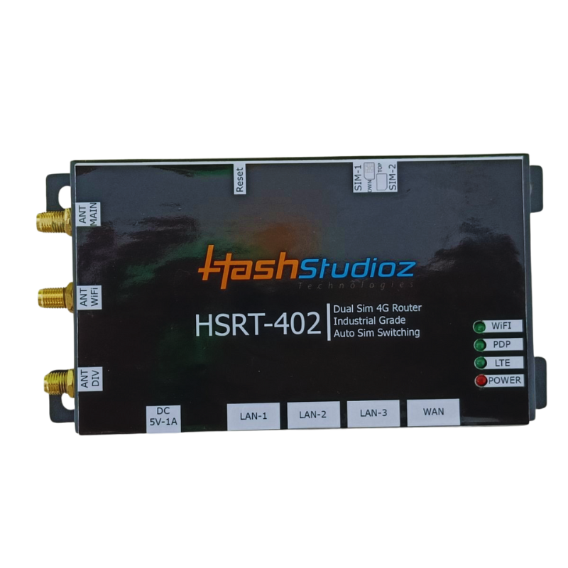 Dual SIM 4G LTE Industrial Router