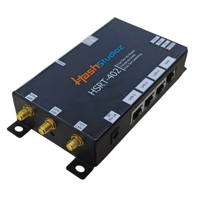 Dual SIM 4G LTE Industrial Router