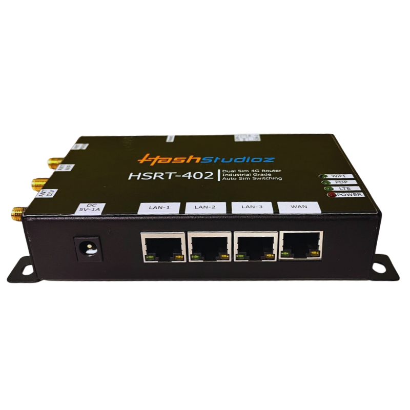 Dual SIM 4G LTE Industrial Router