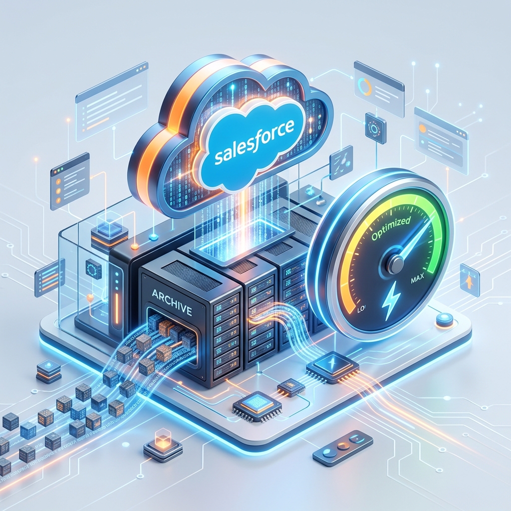 Salesforce Data Management Illustration